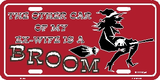 The Other Car of My Ex-Wife is a Broom