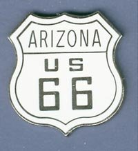 Arizona US Route 66 Hat Pin