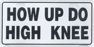 How Up Do High Knee