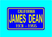 Blue California James Dean